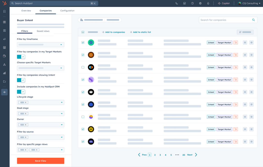 HUbSpot_Buyer intent