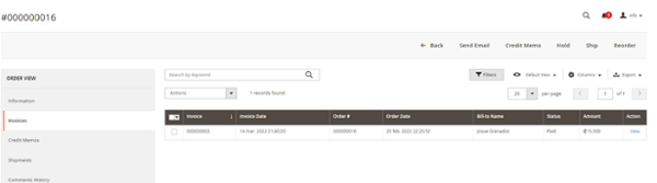 Invoices_Magento