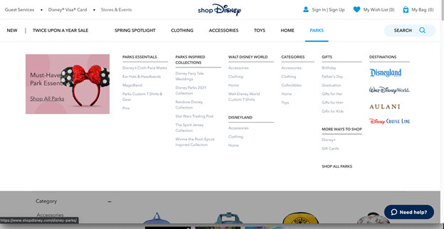 shop Disney